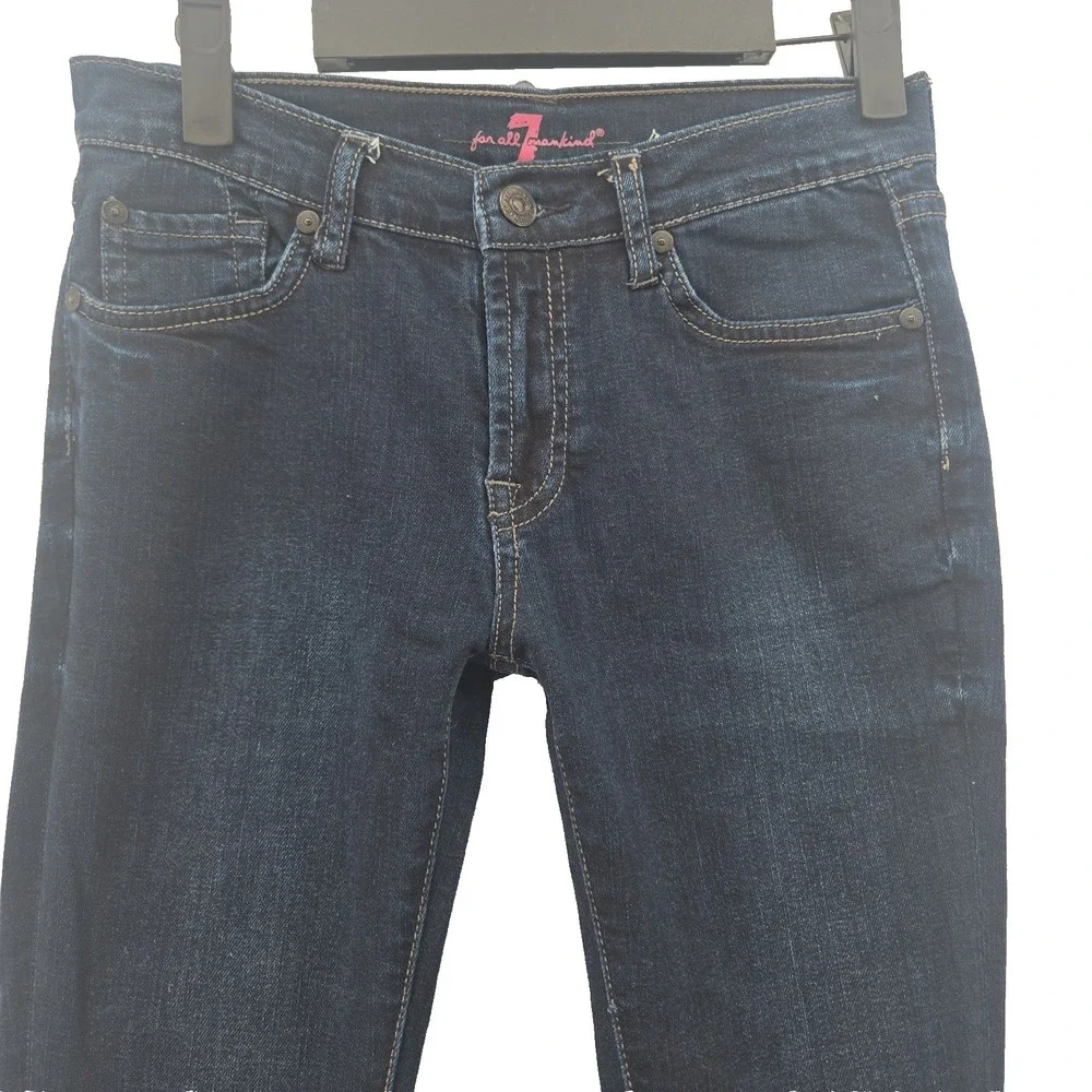7FAM Girls/Child Size 14 Jeans Roxanne Dark Denim
